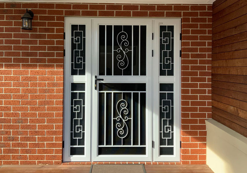 Security Hinged Screen Doors